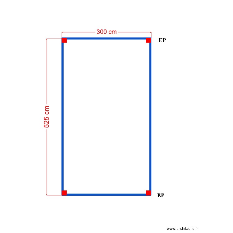 MACHADO. Plan de 1 pièce et 15 m2