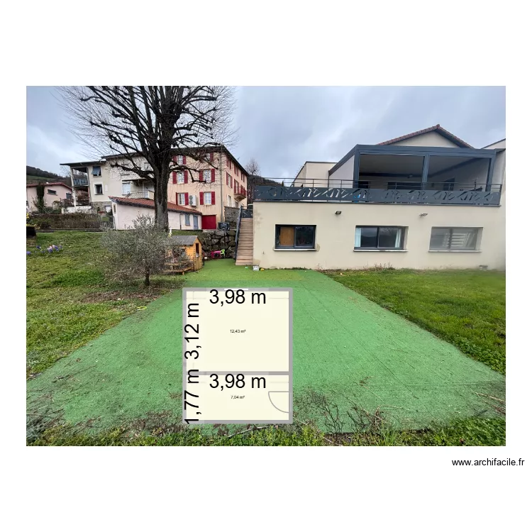 cabane de jardin. Plan de 2 et 19 m² cabane de jardin. Plan de 2 et 19 m²