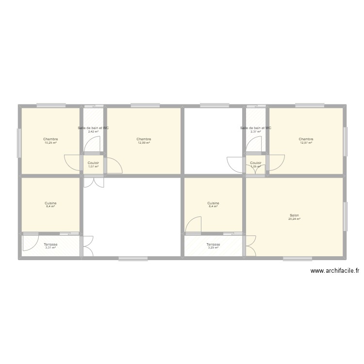 TCHANDANE3. Plan de 0 pièce et 0 m2