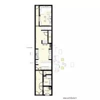 Maison toit plat vraies mesures V5