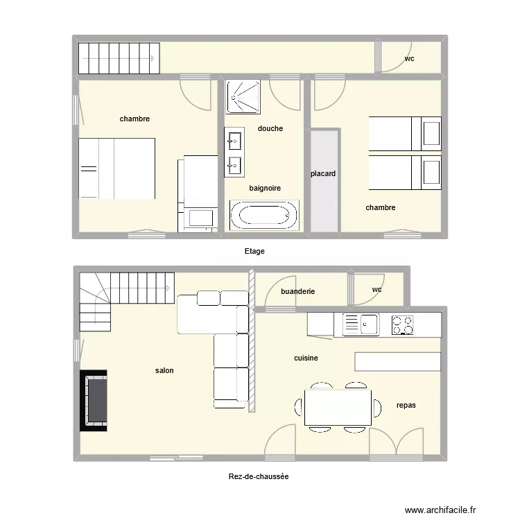 87G9232. Plan de 