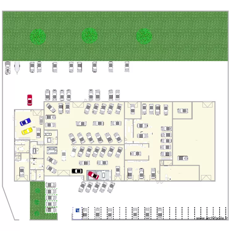 events auto romain2131camille20252026865555655. Plan de 21  et 2229 m²