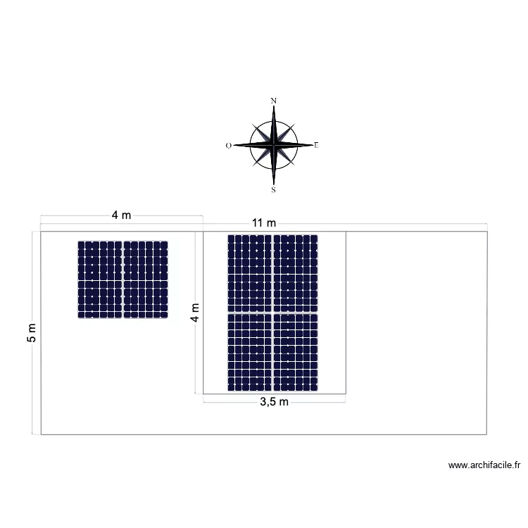 MAISON BILGER. Plan de 