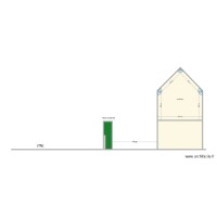 Vue en coupe - avant travaux