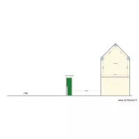 Vue en coupe - avant travaux