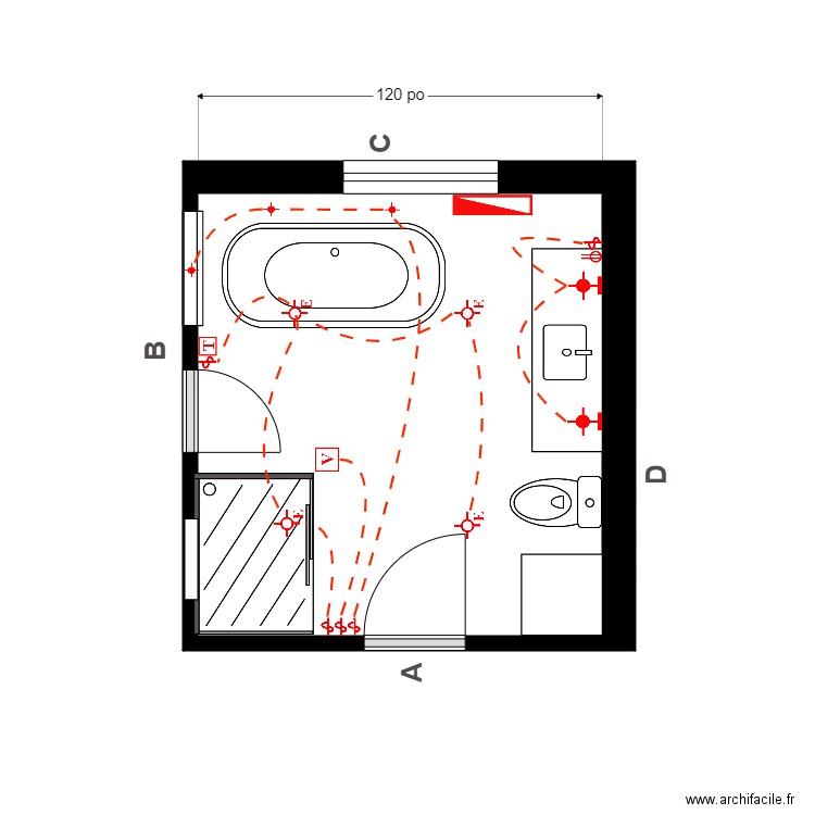remi dufour electrique. Plan de 0 pièce et 0 m2