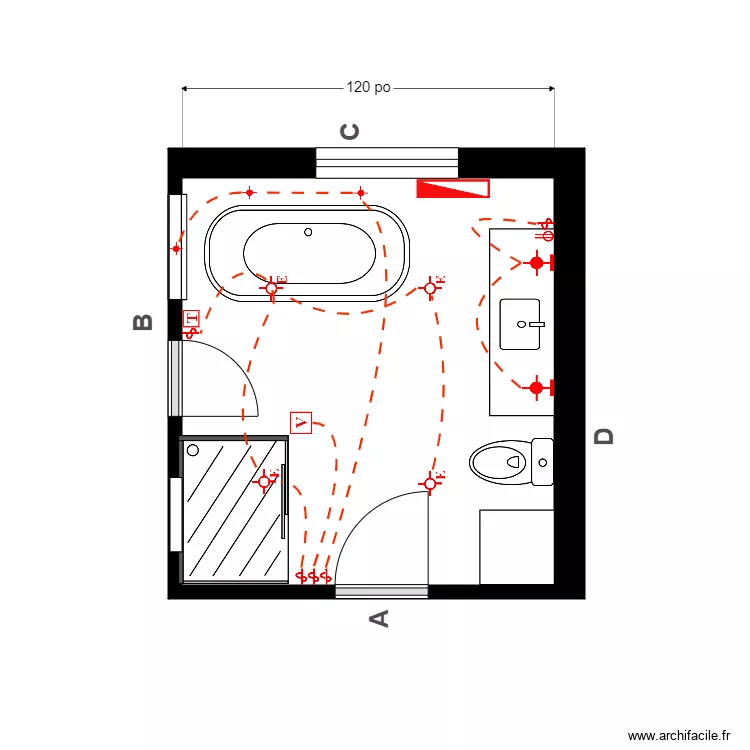 remi dufour electrique. Plan de 