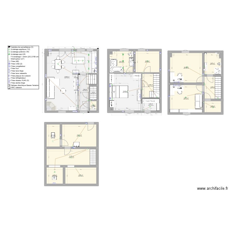 Notre Maison à renover. Plan de 0 pièce et 0 m2