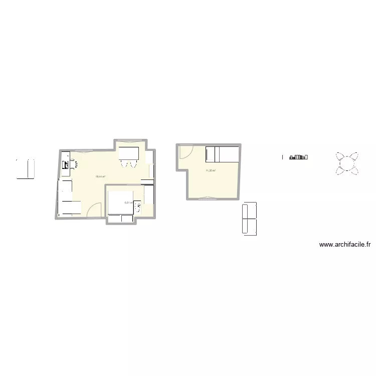 maison2. Plan de 