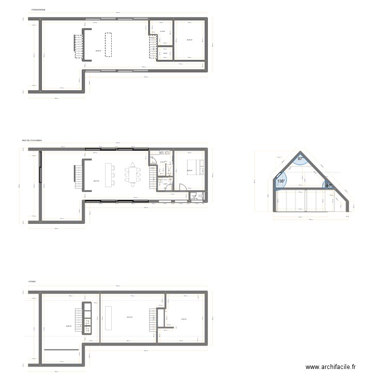 Houseline. Plan de 59 pièces et 1135 m2