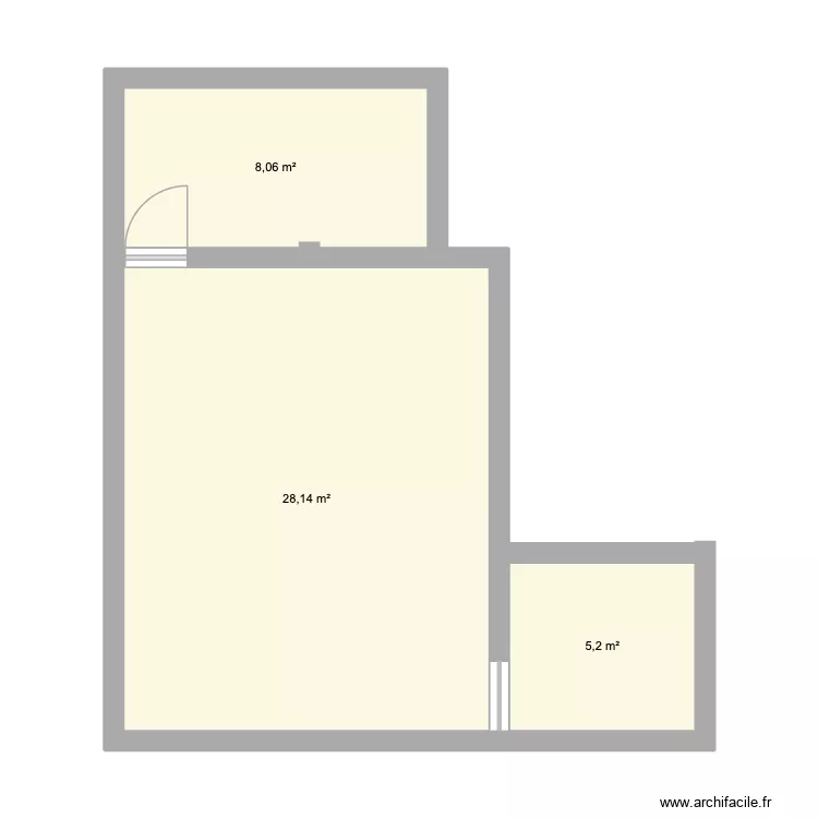 test 2. Plan de 3 et 41 m² test 2. Plan de 3 et 41 m²