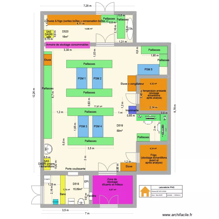 Laboratoire Bioburden_ver02. Plan de 