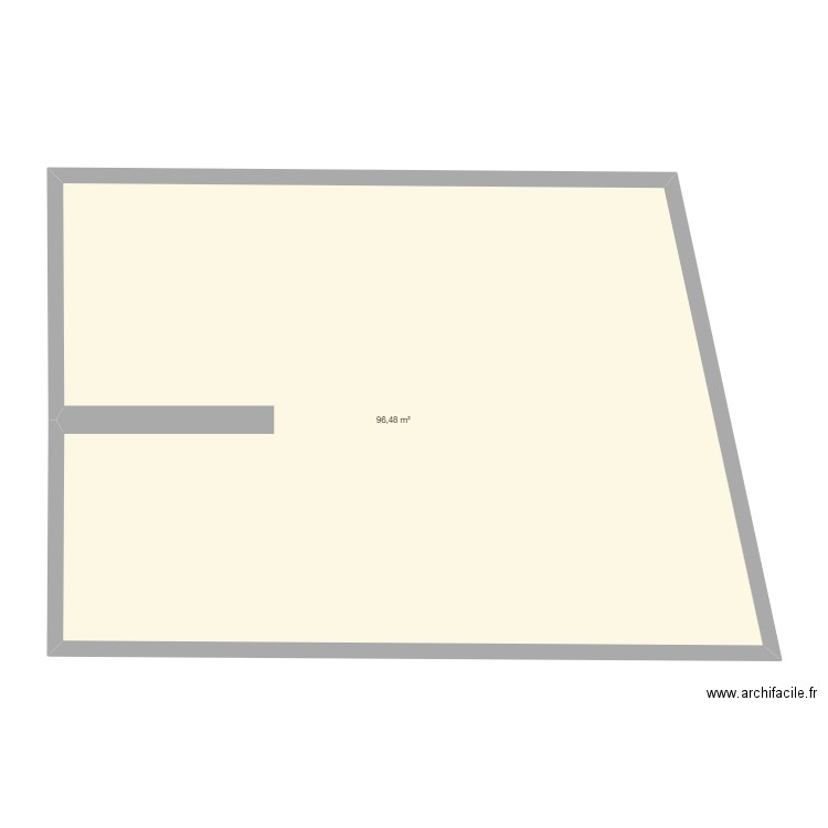 rdc Vincent rouillé. Plan de 0 pièce et 0 m2