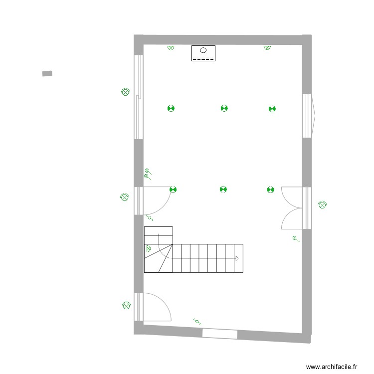 r.c escoire. Plan de 0 pièce et 0 m2 r.c escoire. Plan de 0 pièce et 0 m2