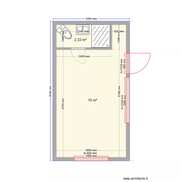 6x3,5 2вар. Plan de 