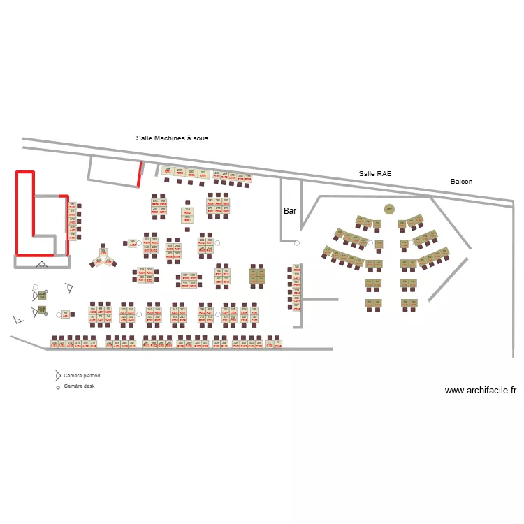 Plan au 23.09. Plan de 
