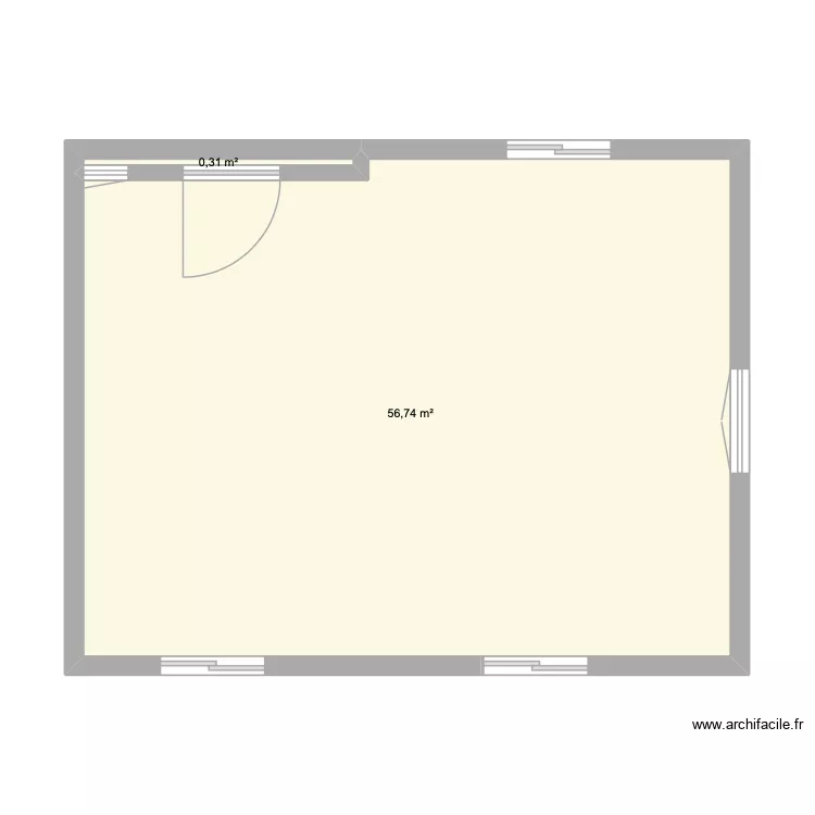 CUISINE V2. Plan de 2 et 57 m² CUISINE V2. Plan de 2 et 57 m²