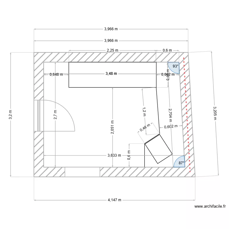 cuisine Fanny. Plan de 1 et 10 m² cuisine Fanny. Plan de 1 et 10 m²