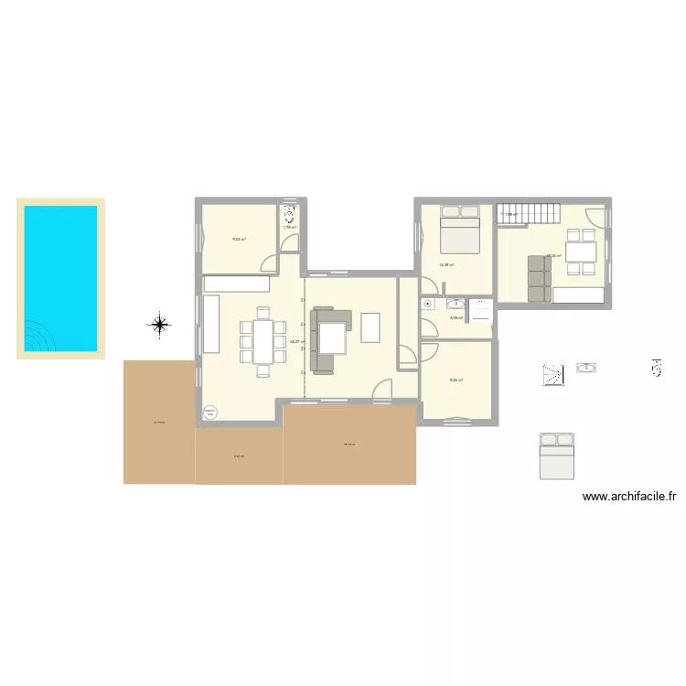 LEGE V2. Plan de 8 et 103 m² LEGE V2. Plan de 8 et 103 m²