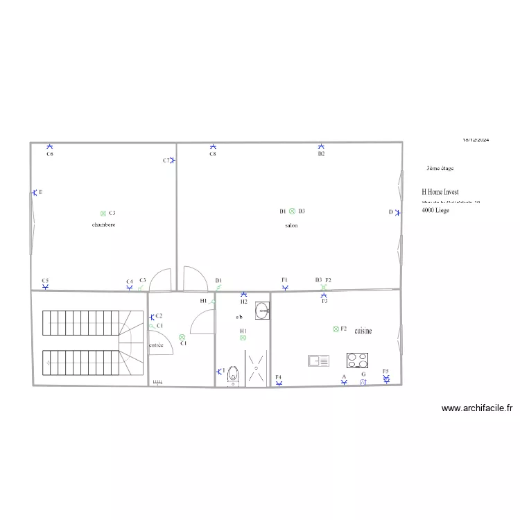 cathedral 3eme 33. Plan de 