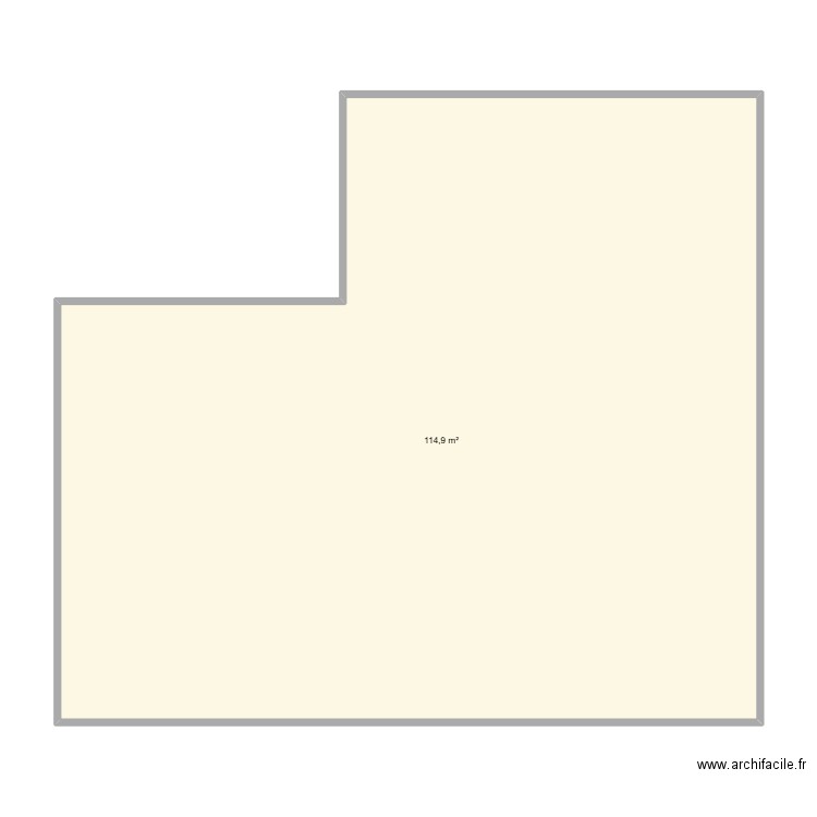 maison bout du lac Gerardmer. Plan de 1 pièce et 115 m2
