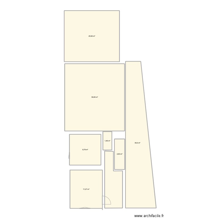 extension 2éme partie. Plan de 0 pièce et 0 m2