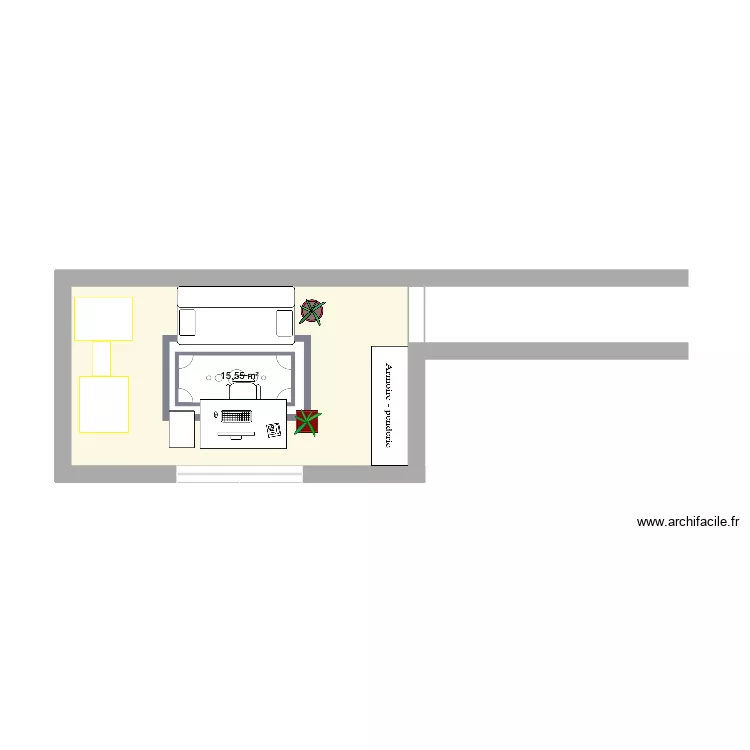 Bureau Villenave. Plan de 