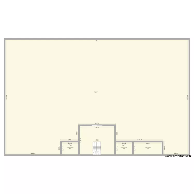 spa dream hotel. Plan de 5  et 992 m²