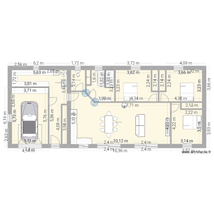 maison2. Plan de 0 pièce et 0 m2