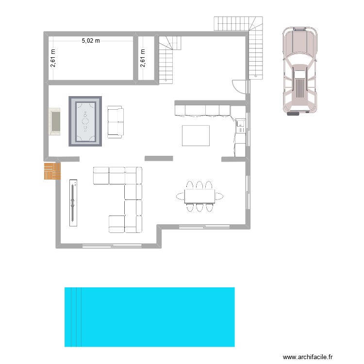 PROJET 1. Plan de 0 pièce et 0 m2