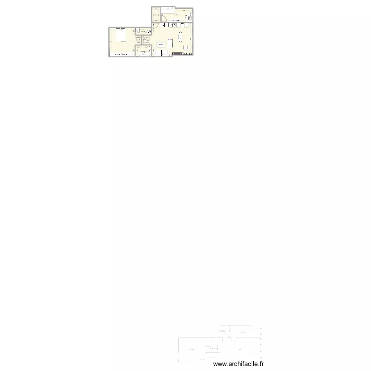 Appart Morgane. Plan de 
