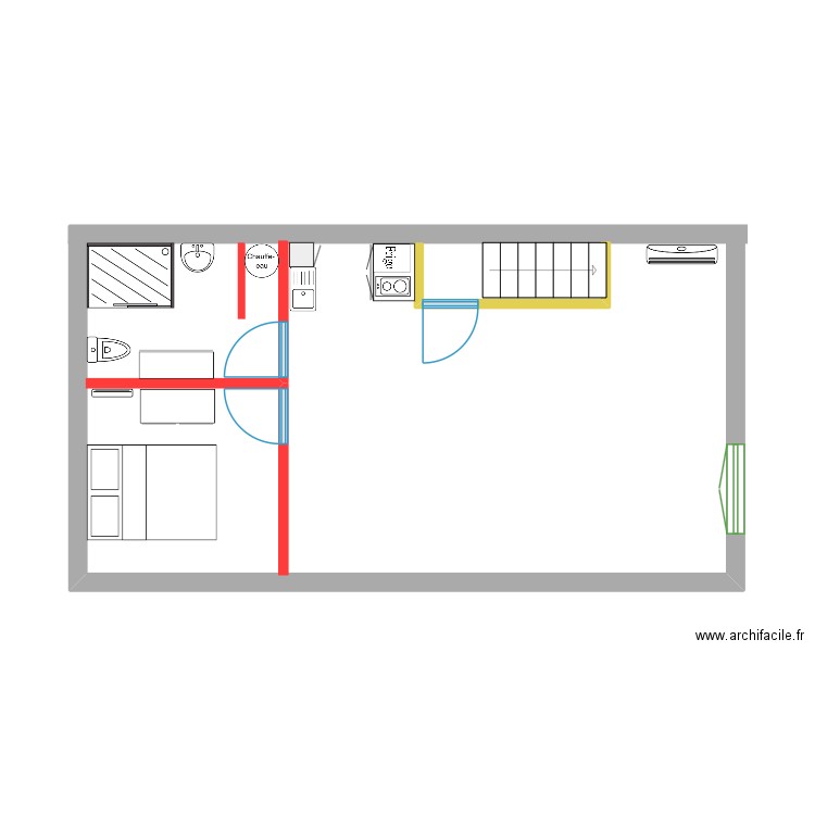 comble JF. Plan de 0 pièce et 0 m2