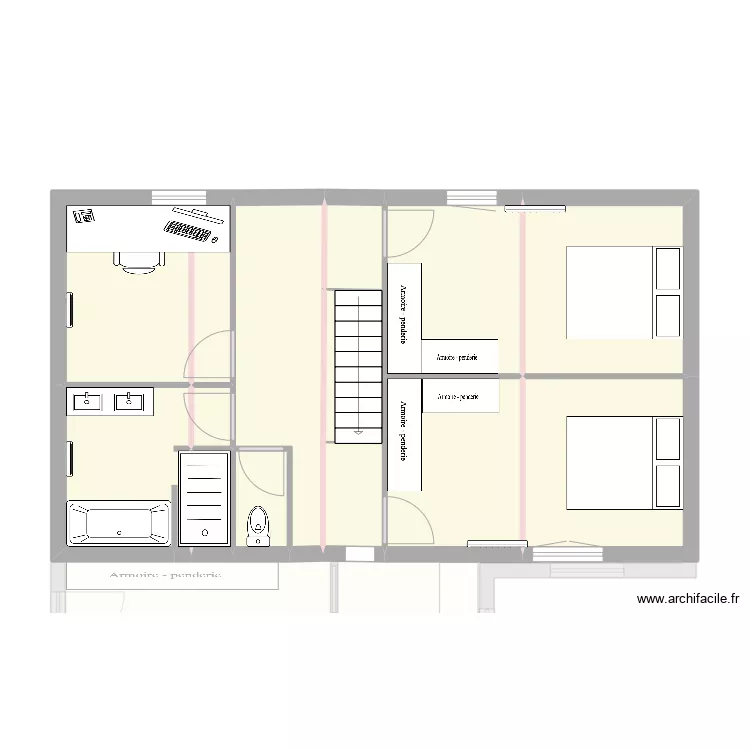 plan am&eacute;nagement 5. Plan de 