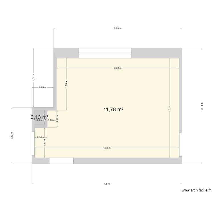 RDC-Cuisine. Plan de 0 pièce et 0 m2