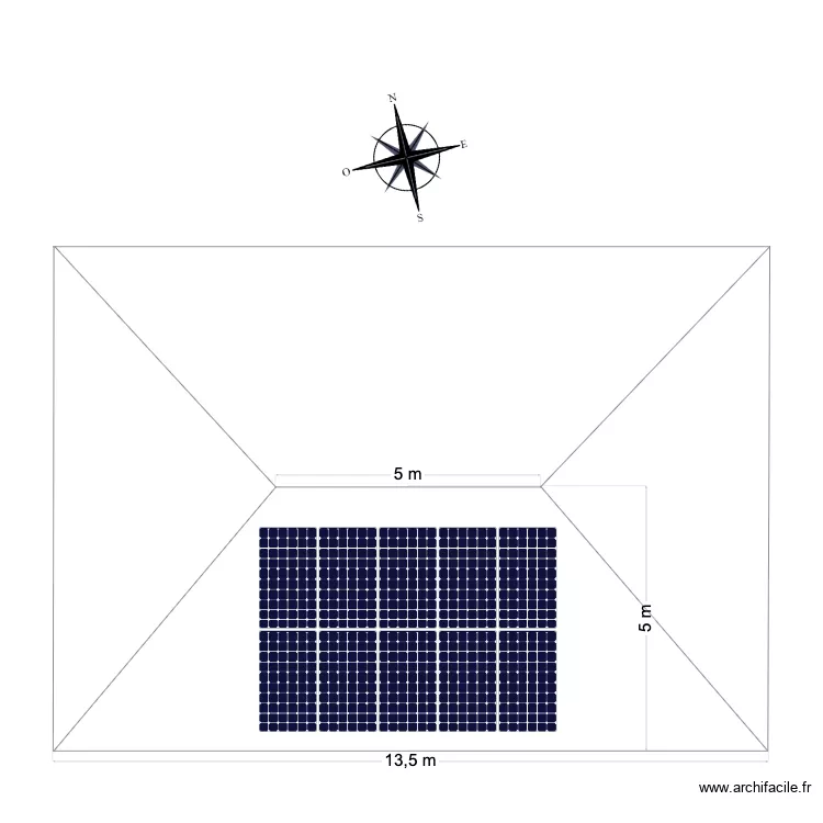 MAISON JOLYjuillet. Plan de 