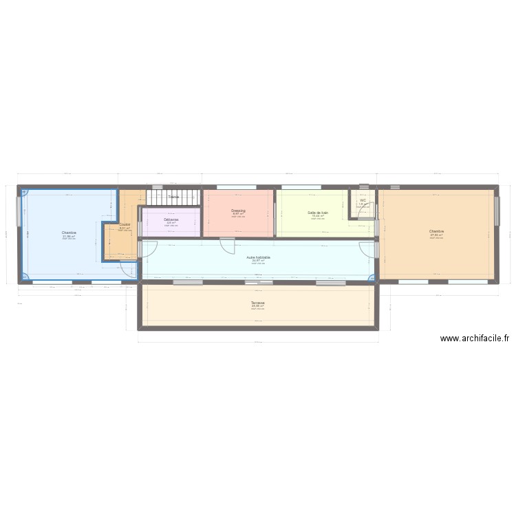 ebauche container. Plan de 0 pièce et 0 m2