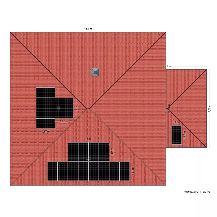 GUERIN. Plan de 