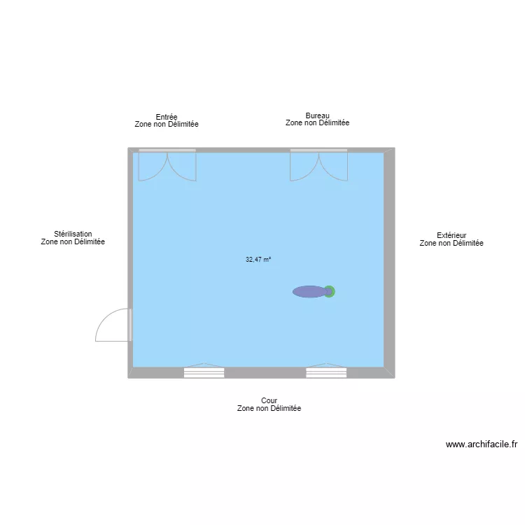 Cab Dr FIEVET. Plan de Cab Dr FIEVET. Plan de