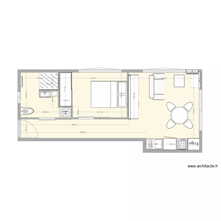 LOGEMENT MAMIE5. Plan de 