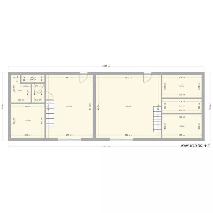 MAISON BERTHEZ. Plan de MAISON BERTHEZ. Plan de