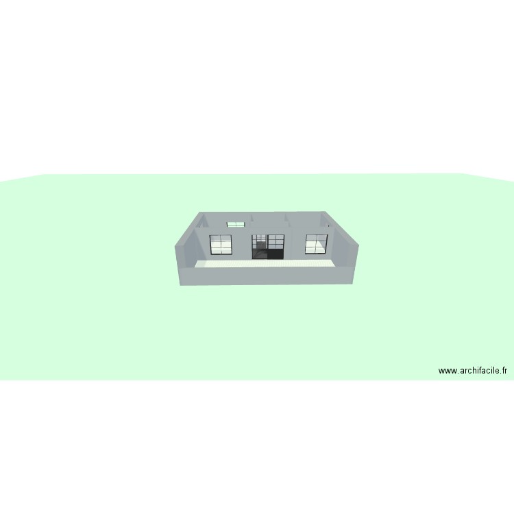V2 BARB RDC. Plan de 9 pièces et 137 m2