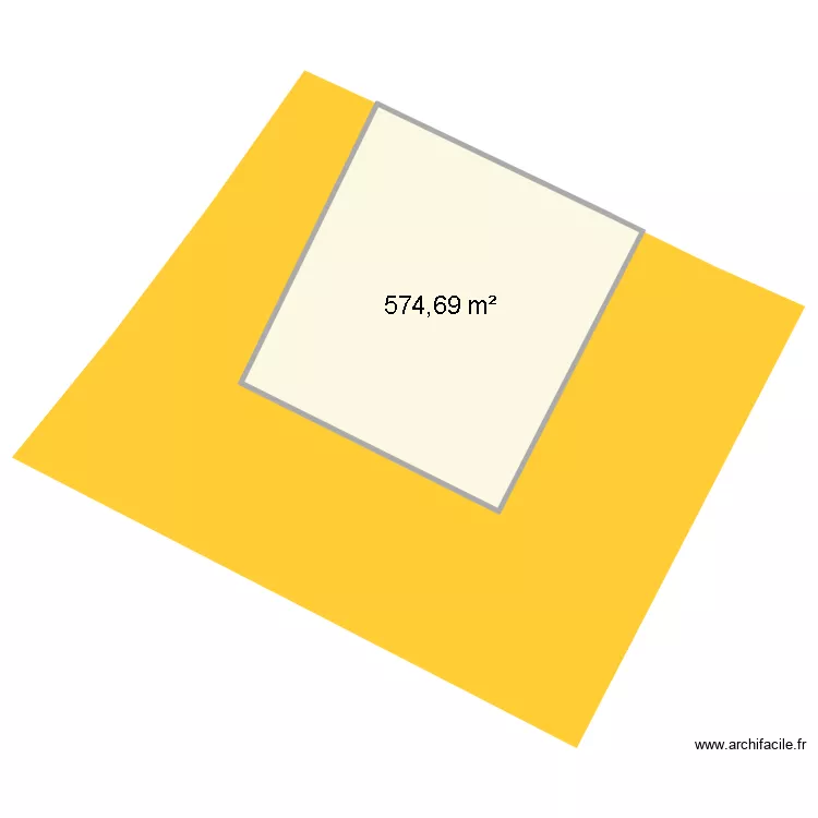 STGREGOIRE 4TA2R. Plan de 1  et 575 m²