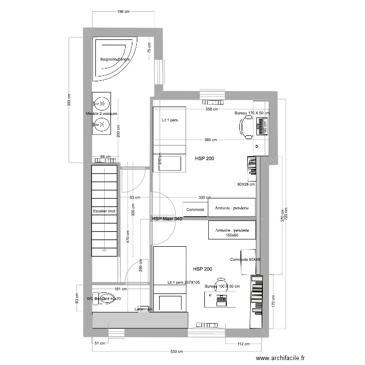 Amiens  193 GR Niveau 2 - état futur 2d. Plan de 0 pièce et 0 m2