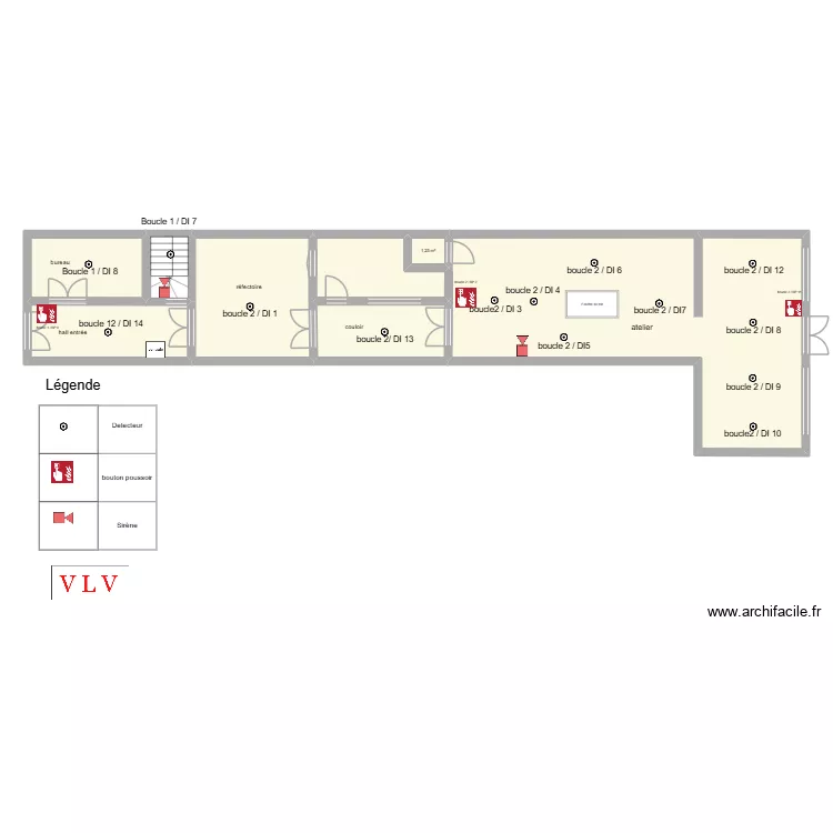 menuiserie ganshoren. Plan de 8  et 129 m²