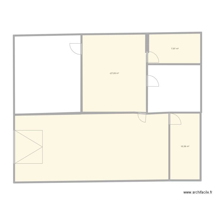 SOUS SOL. Plan de 0 pièce et 0 m2