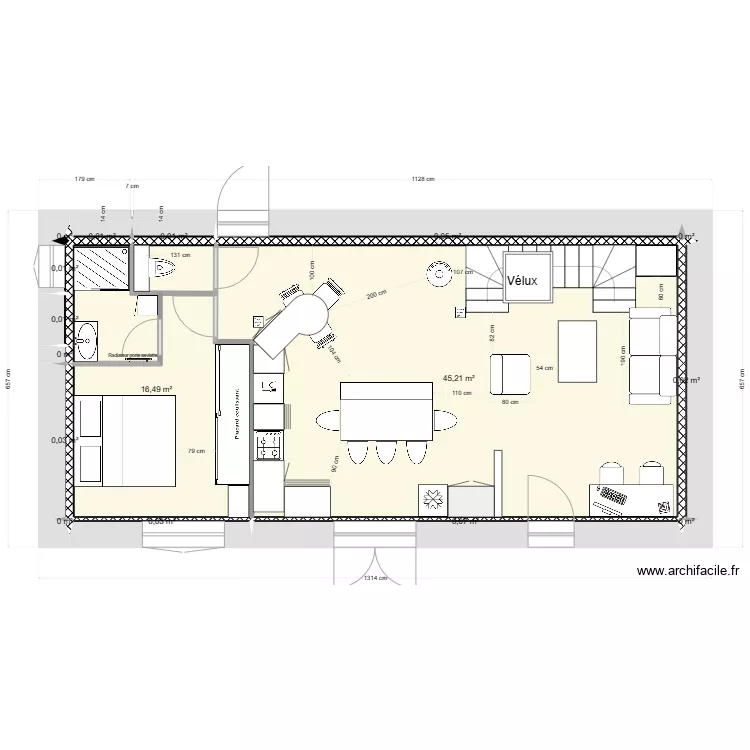 plan 5-12 Gab et Cha. Plan de 