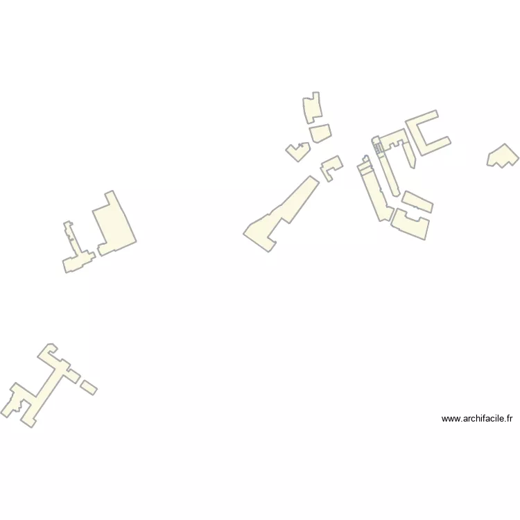 gaand fouboure. Plan de 