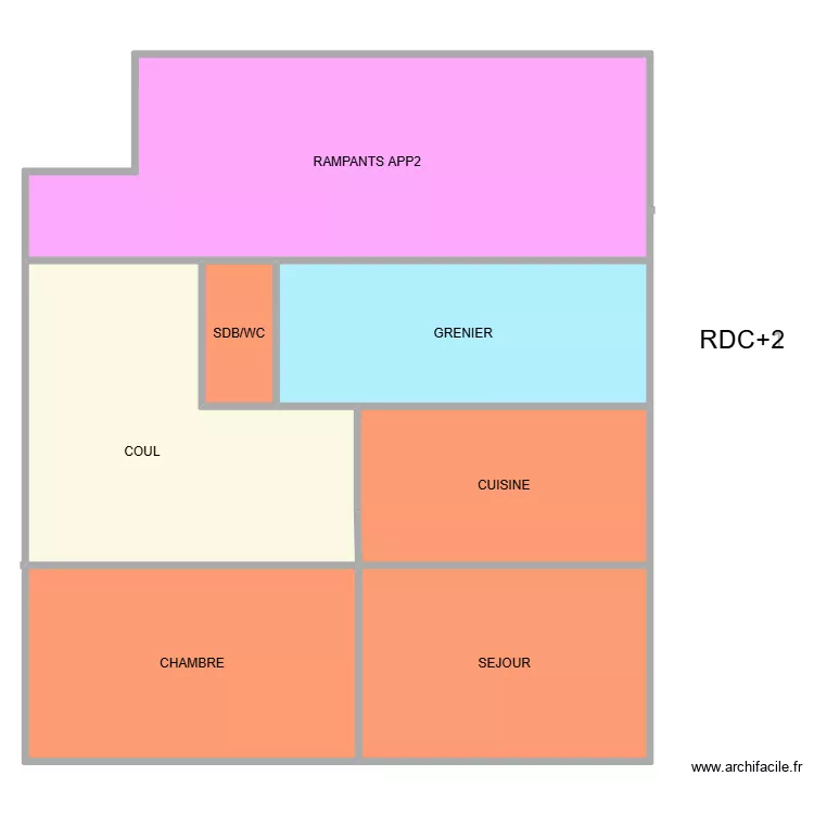 MULLEER. Plan de 23  et 2627 m²