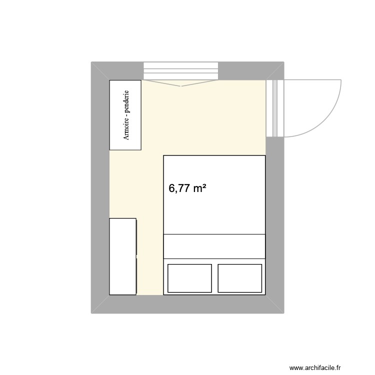 chambre Laborde. Plan de 0 pièce et 0 m2