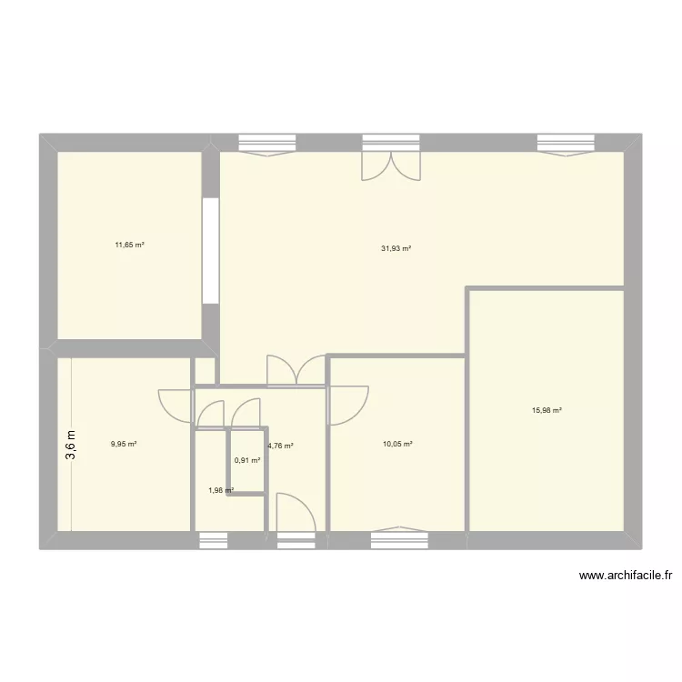 plan de coupe. Plan de 8 et 87 m² plan de coupe. Plan de 8 et 87 m²